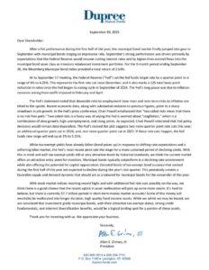 Shareholder Letter September 30, 2025