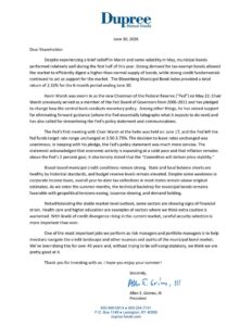 Shareholder Letter June 30, 2026